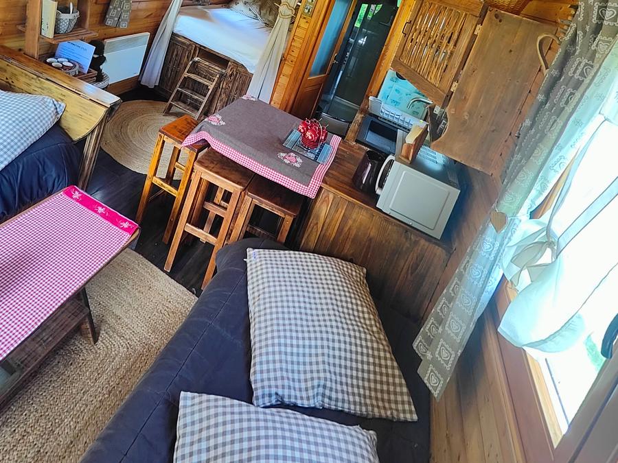 Tiny house 4 personnes - Roulotte Edelweiss 18 m² 1
