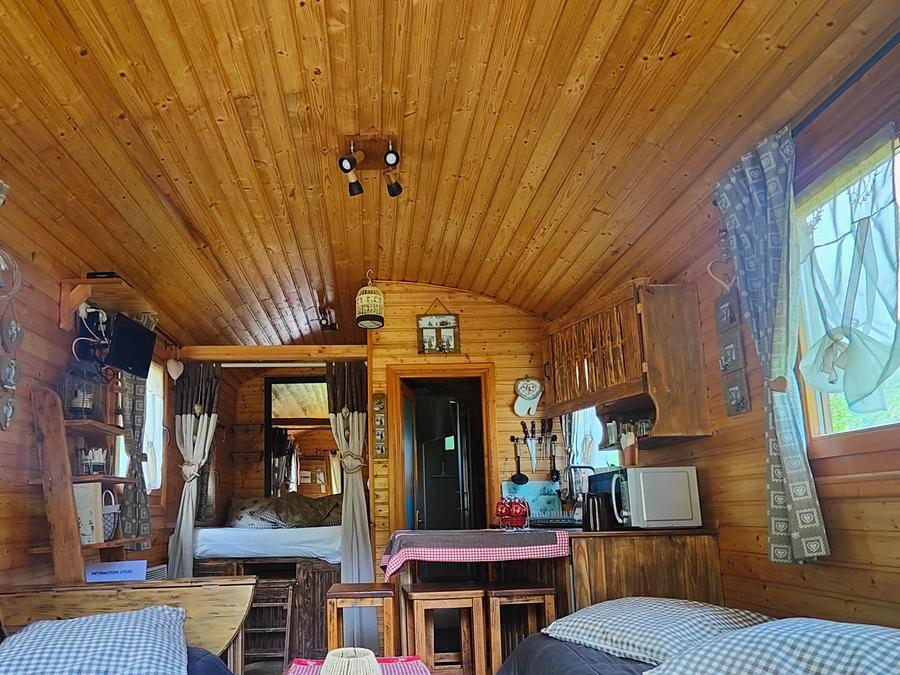 Tiny house 4 personnes - Roulotte Rhododendron 18 m² 5