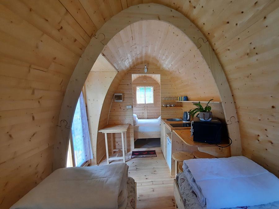 Tiny house 4 personnes - Cabane Perce Neige 3