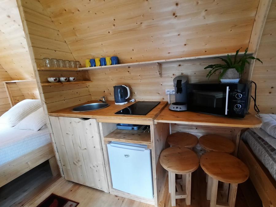 Tiny house 4 personnes - Cabane Perce Neige 1