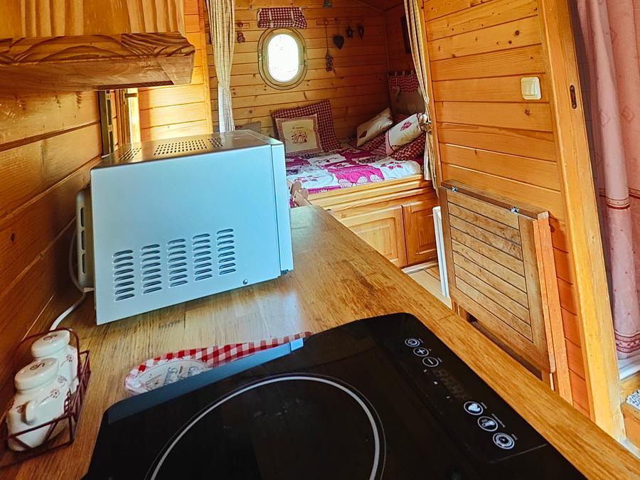 Tiny house 2 personnes - Roulotte Gentiane 12 M² 6