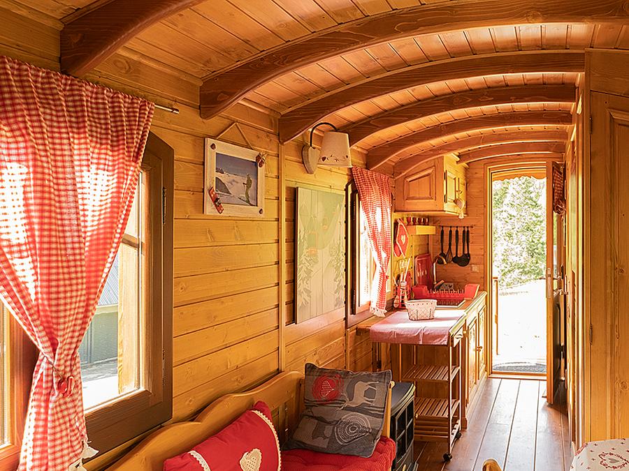 Tiny house 2 personnes - Roulotte Ancolie 0