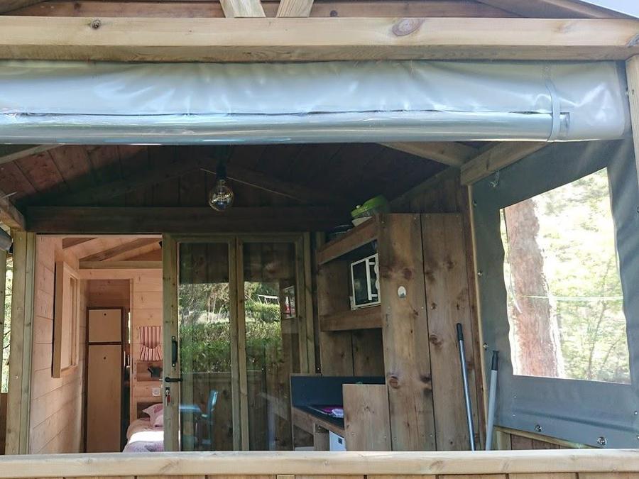 Chalet 2 personnes - Lodge Bois 16m2 5