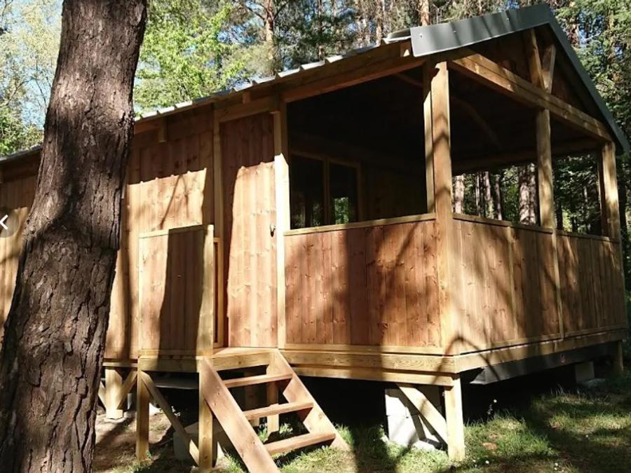 Chalet 2 personnes - Lodge Bois 16m2 0