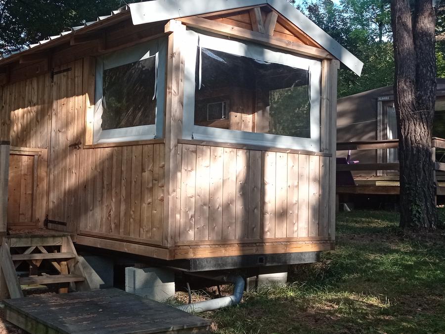 Chalet 2 personnes - Lodge Bois 16m2 7