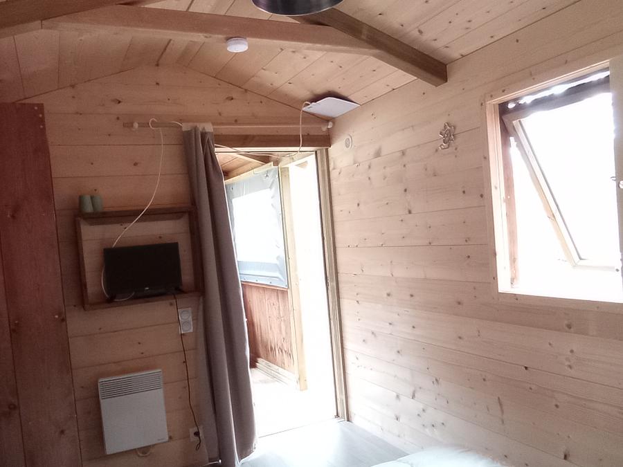 Chalet 2 personnes - Lodge Bois sans sanitaires 16m2 6