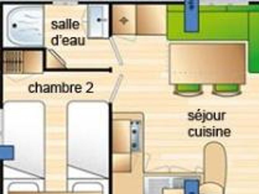 Mobilhome 4 personnes - USTOU 0