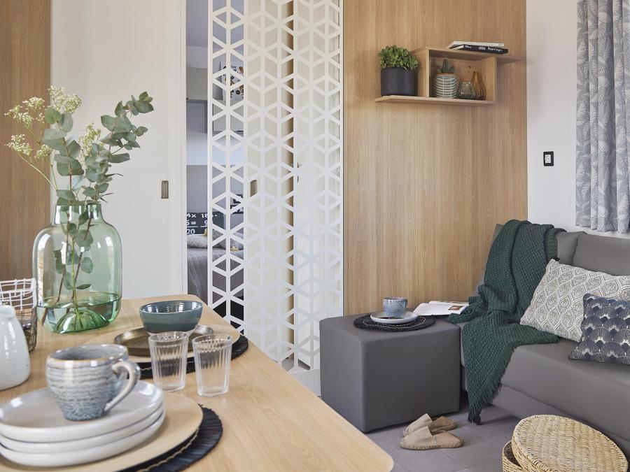 Mobilhome 6 personnes - COUSERANS avec terrasse couverte 0