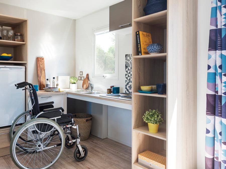 Mobilhome 6 personnes - COUSERANS PMR : avec terrasse couverte 0