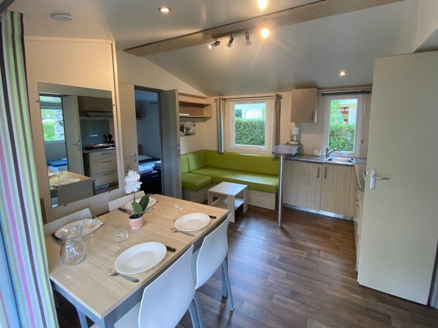 Mobilhome 6 personnes - COUFLENS DIMANCHE avec terrasse couverte 2