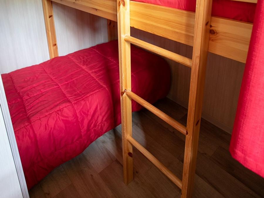Chalet 6 personnes - Chalet bois 3 chambres TV LV Terrasse couverte 9