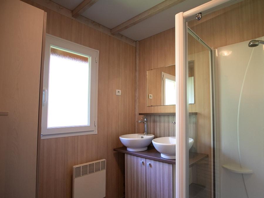 Chalet 6 personnes - Chalet bois 3 chambres TV LV Terrasse couverte 6