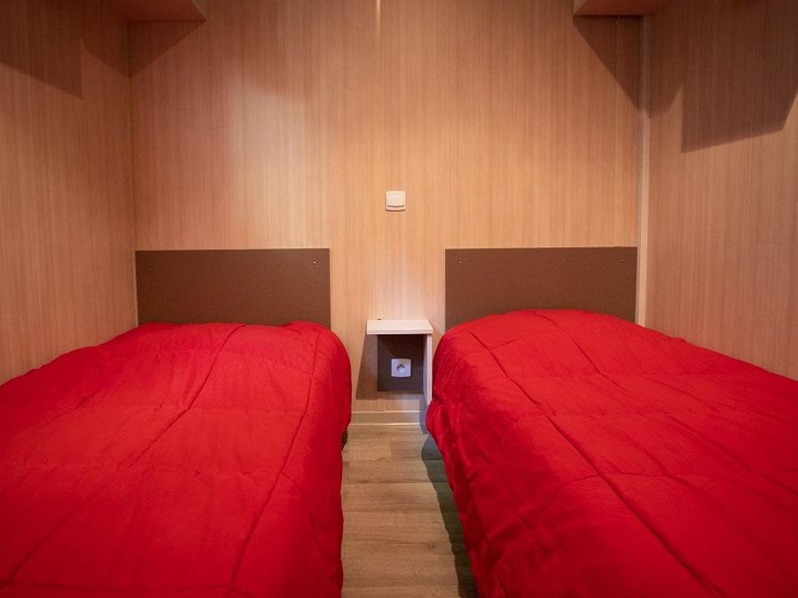 Chalet 6 personnes - Chalet bois 3 chambres TV LV Terrasse couverte 8
