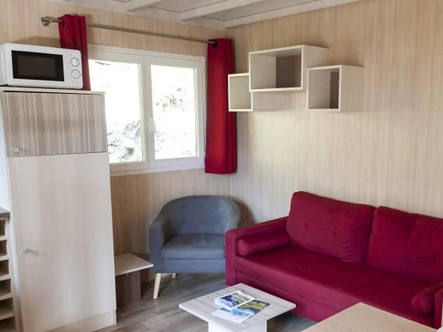 Chalet 6 personnes - Chalet bois 3 chambres TV LV Terrasse couverte 4