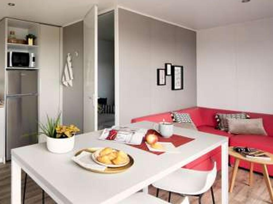 Mobilhome 5 personnes - ARDIDEN TV LV Terrasse semi-couverte 3