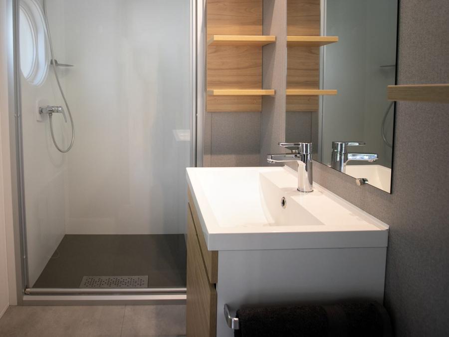 Mobilhome 6 personnes - 3 chambres MARMOTTE TV LV Terrasse semi-couverte 12