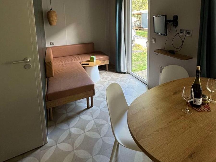 Mobilhome 5 personnes - Mobil-home Vignemale 2 chambres TV LV Terrasse semi couverte 0
