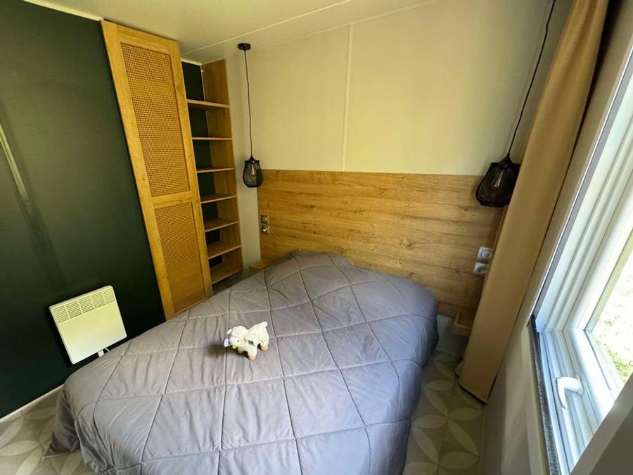 Mobilhome 6 personnes - Gloriette 3 chambres TV LV Terrasse semi couverte 3