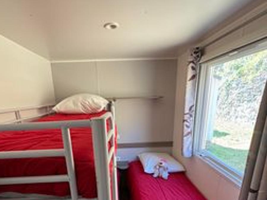 Mobilhome 5 personnes - Troumouse 2 chambres TV LV Terrasse semi-couverte 4