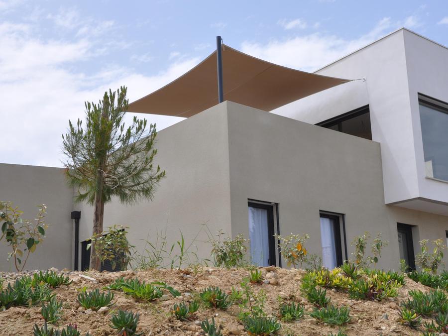 Villa 8 personnes - CASA PALMA villa avec piscine privée, vue sur étang de La Palme - 4 chambres - grande terrasse bois 1