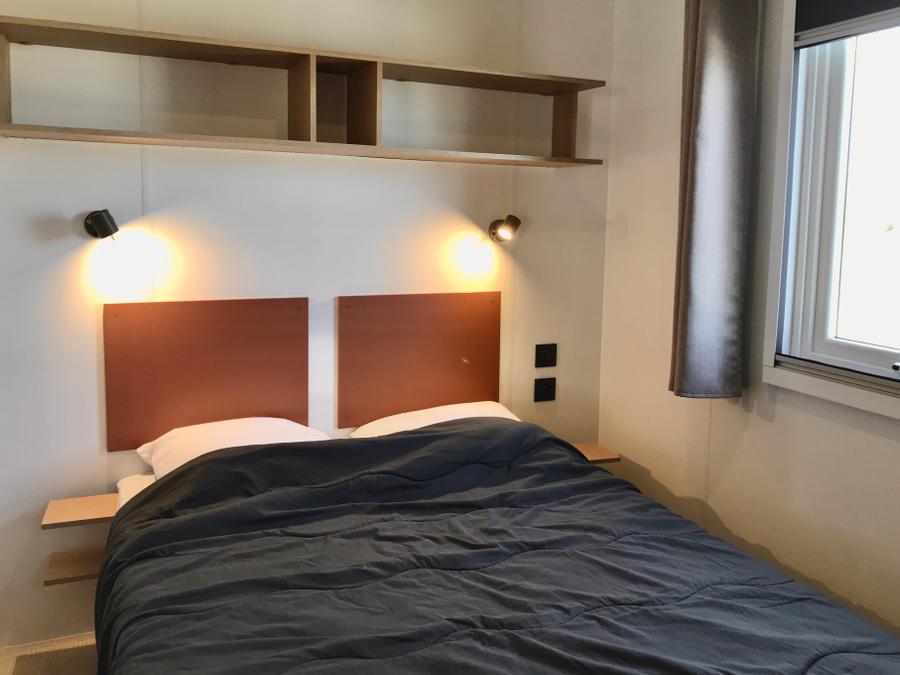 Mobilhome 6 personnes - Top Espace premium 32m², 3 chambres, terrasse couverte 15m² + TV + Lave vaisselle + climatisation 4
