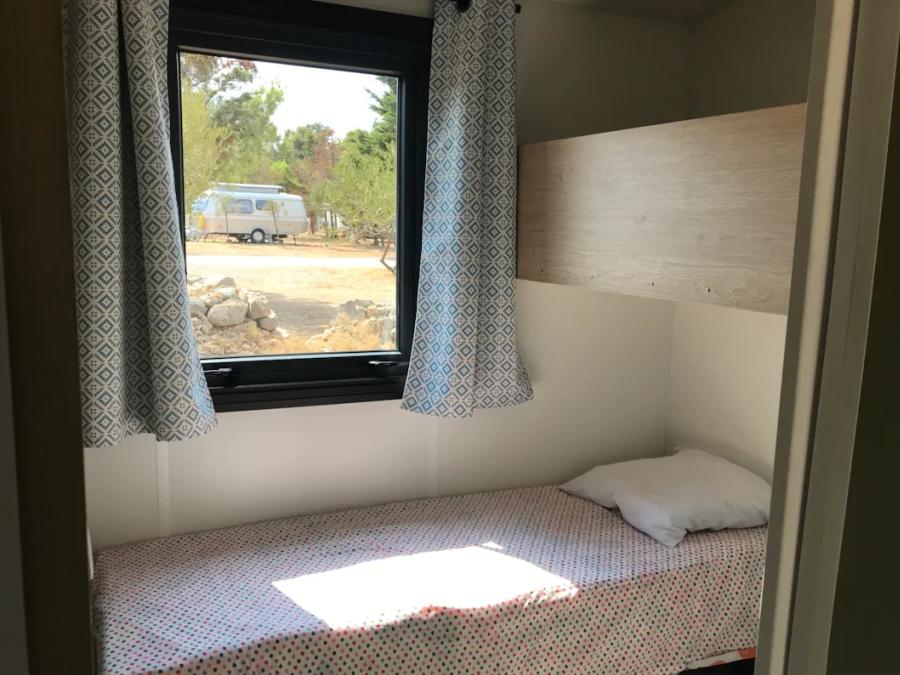 Chalet 4 personnes - Cabane Tithome 20m², 2 chambres (sans sanitaire) 4 pers. 2