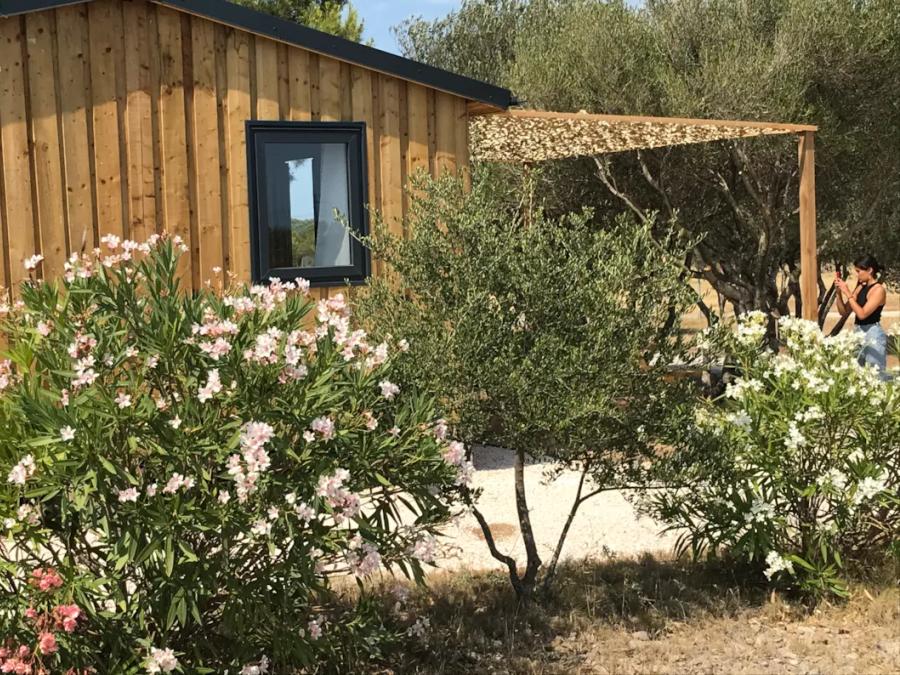 Chalet 4 personnes - Cabane Tithome 20m², 2 chambres (sans sanitaire) 4 pers. 0