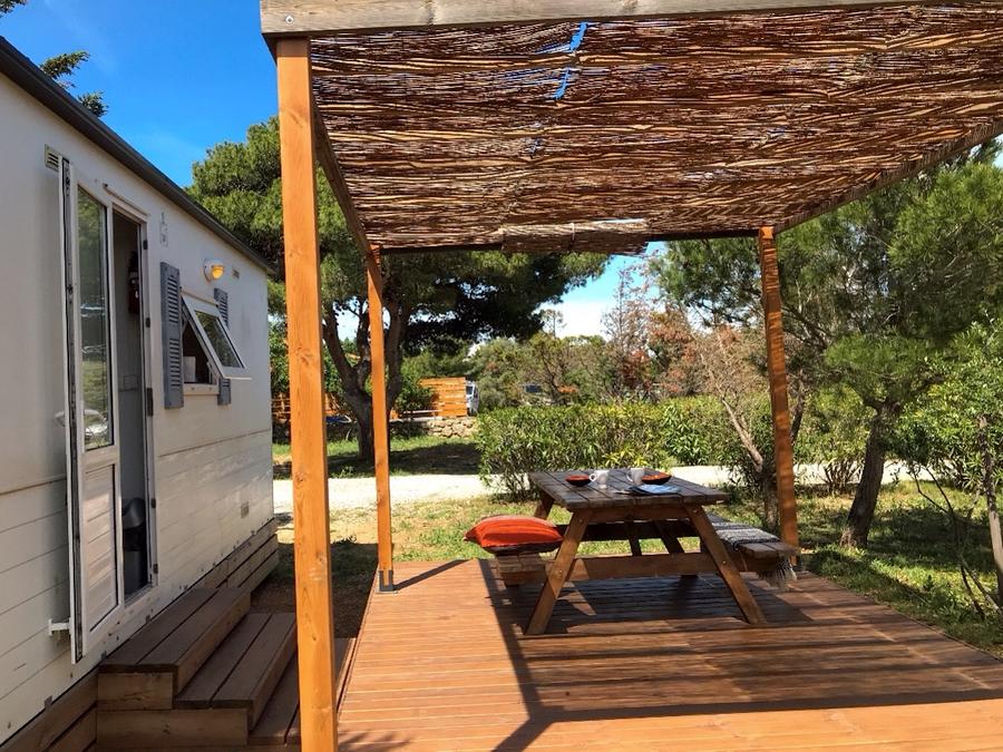 Mobilhome 4 personnes - Bambi 16m², 2 chambres (sans sanitaires) 0