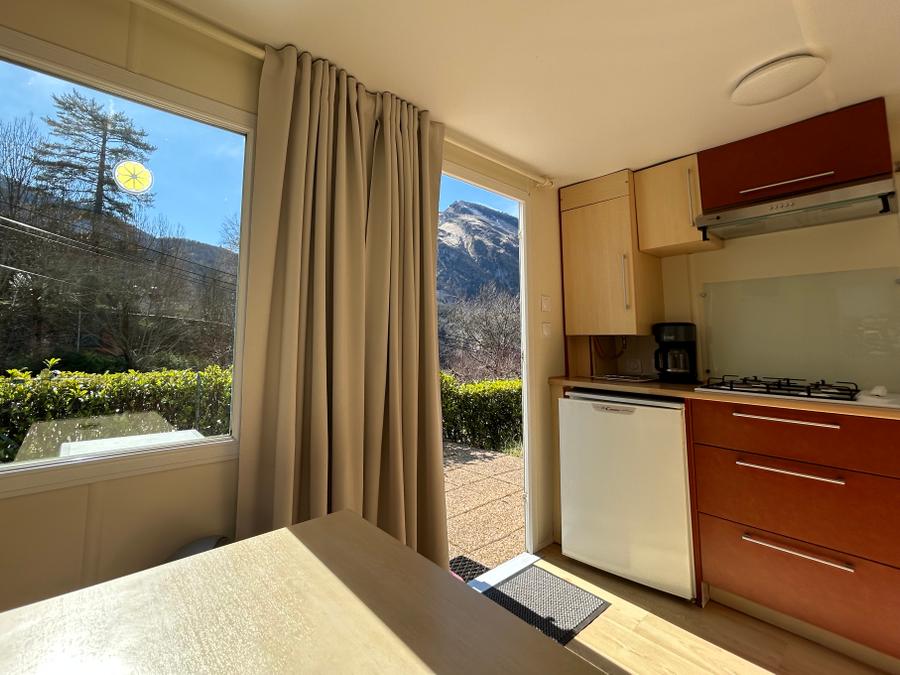 Mobilhome 2 personnes - Malin 2P - 1 chambre, avec vue montagne 6