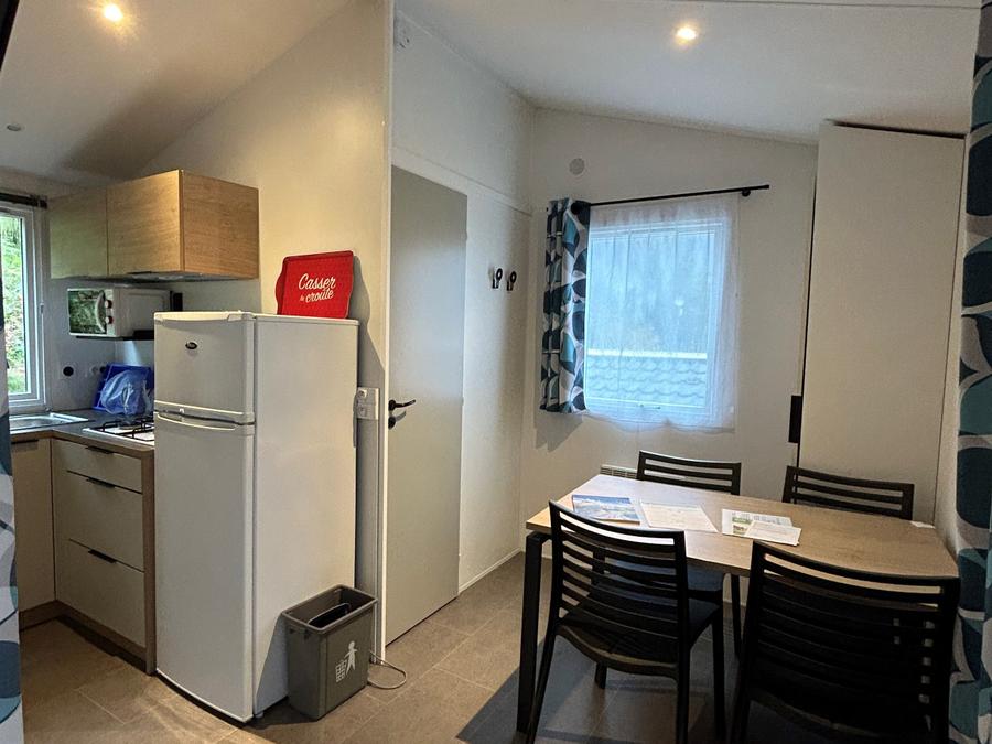 Mobilhome 2 personnes - Welcome 2P - 1 chambre, avec terrasse couverte 4
