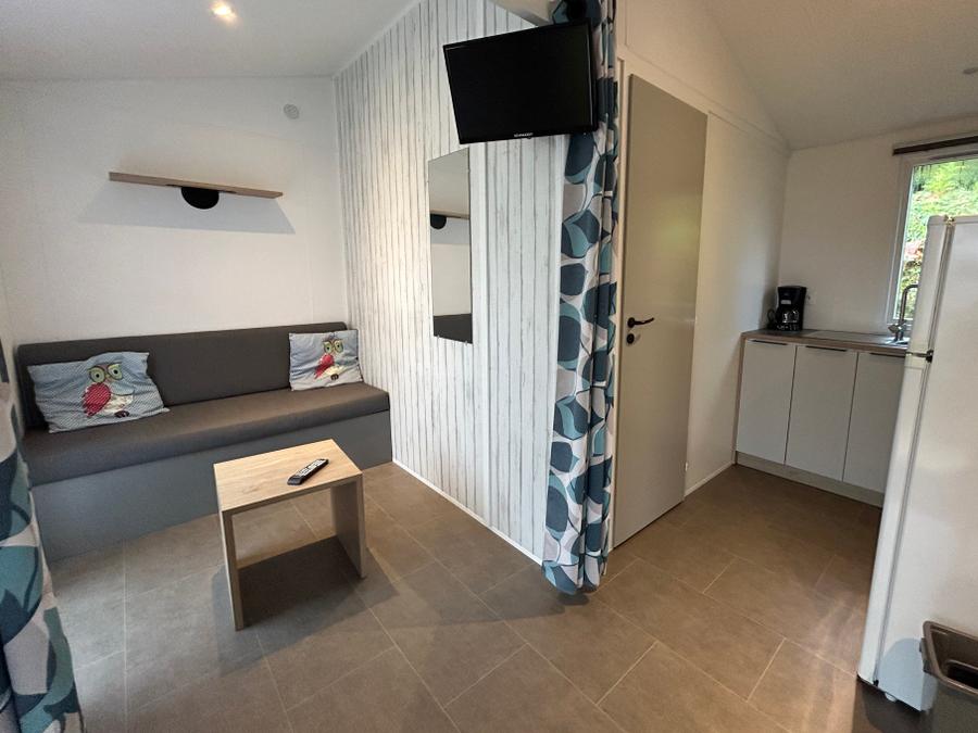 Mobilhome 2 personnes - Welcome 2P - 1 chambre, avec terrasse couverte 3