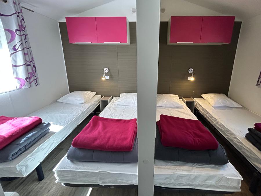Mobilhome 6 personnes - Welcome 6P - 3 chambres avec terrasse couverte 14