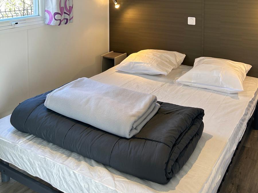Mobilhome 6 personnes - Welcome 6P - 3 chambres avec terrasse couverte 12