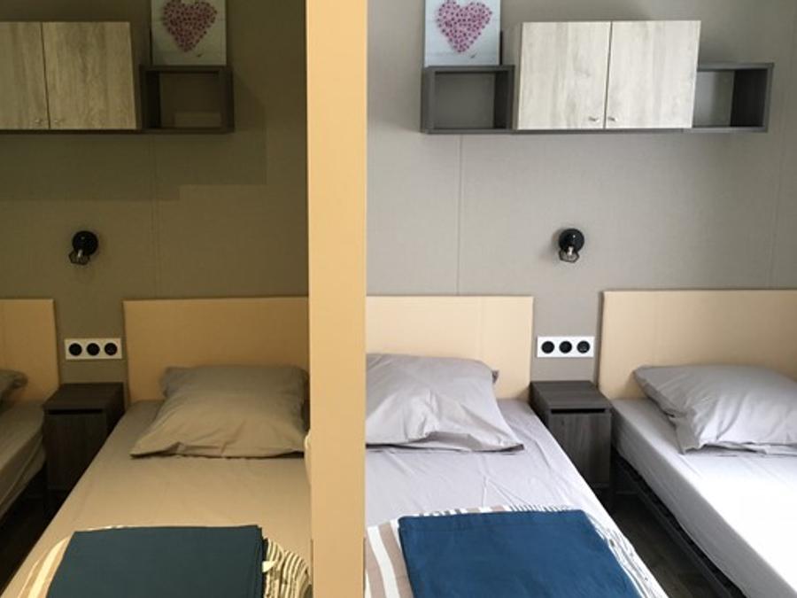 Mobilhome 6 personnes - Prestige 6P - 3 chambres avec climatisation 16