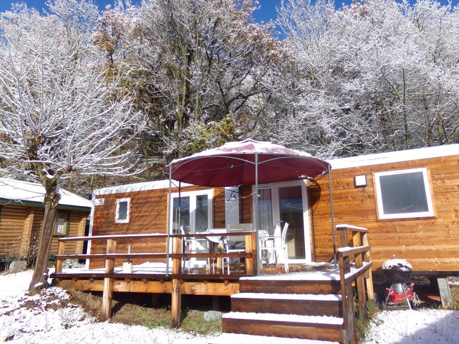 Mobilhome 6 personnes - PONT D'ESPAGNE 3 chambres, 2 salles de bain = draps + serviettes + ménage 4