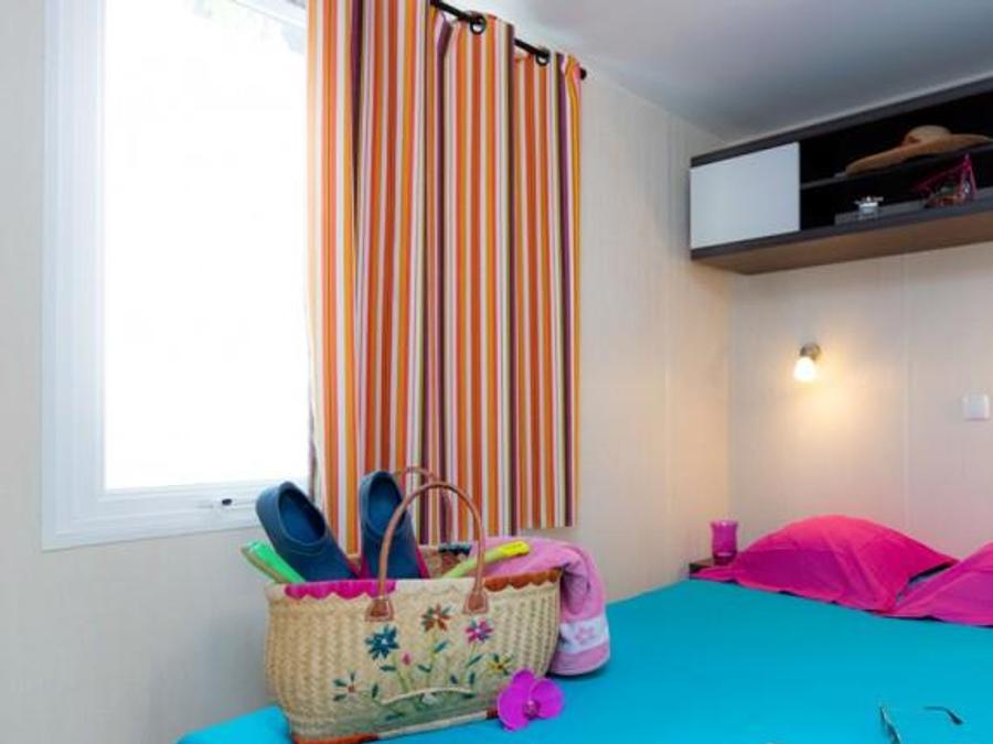Mobilhome 4 personnes - Hawaï 32 m² - 3 pièces - 2 chambres 1