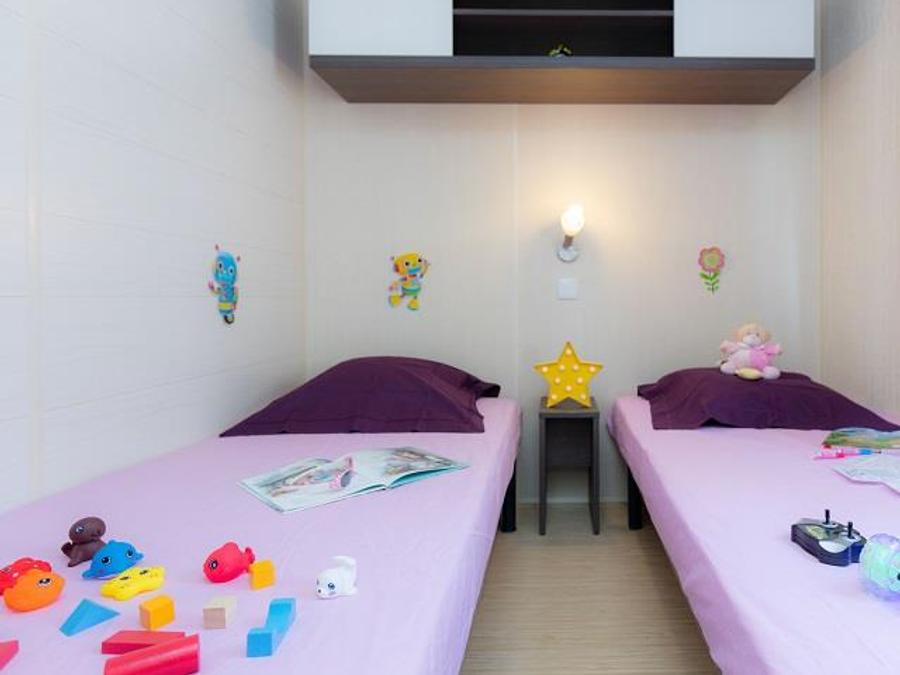 Mobilhome 4 personnes - Hawaï 32 m² - 3 pièces - 2 chambres 2
