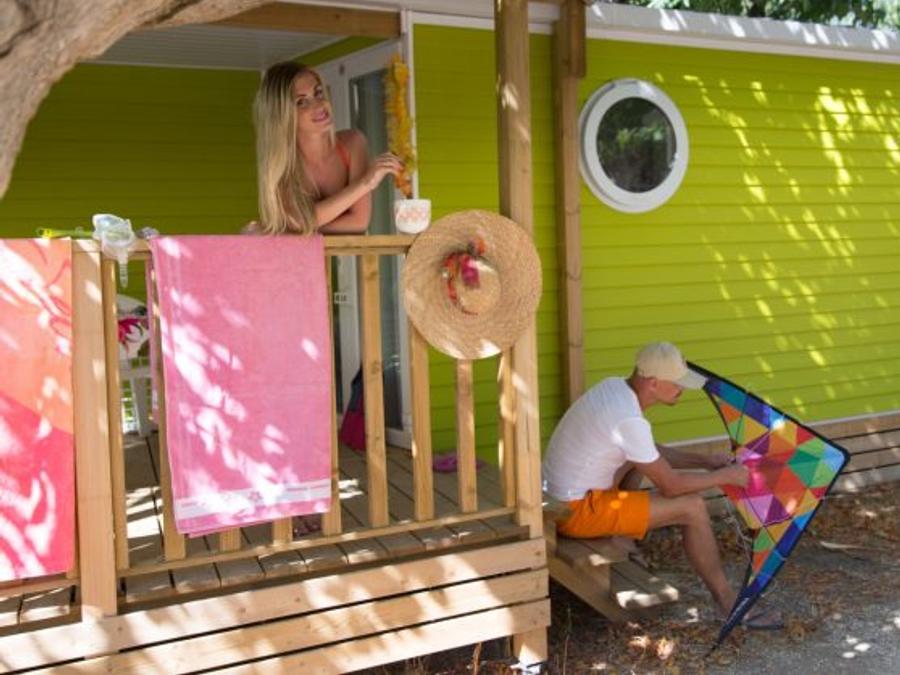 Mobilhome 4 personnes - Hawaï 32 m² - 3 pièces - 2 chambres 3