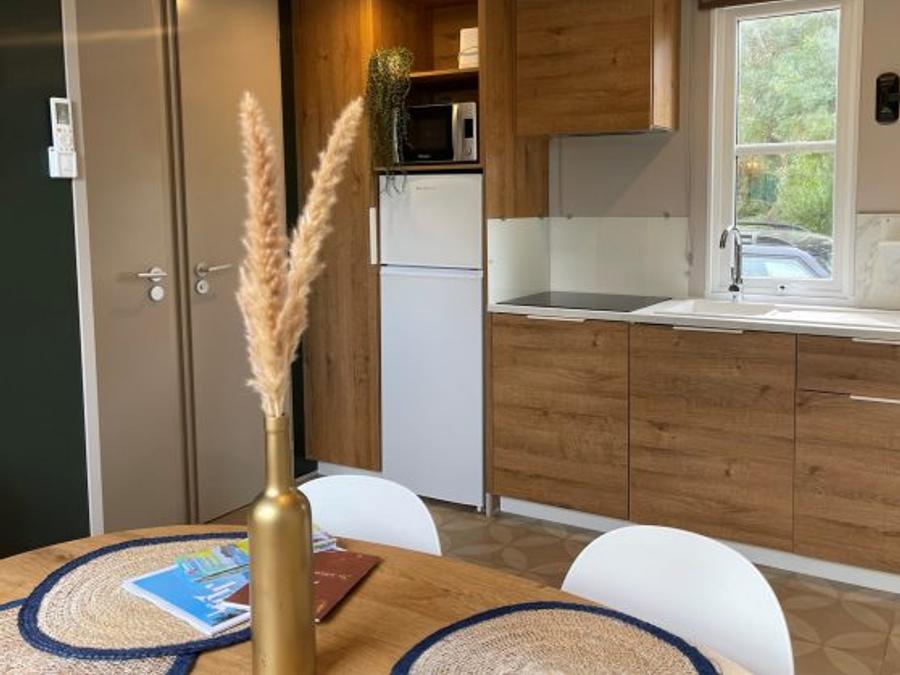 Mobilhome 4 personnes - Créole 32 m² - 3 pièces - 2 chambres - Climatisation 1