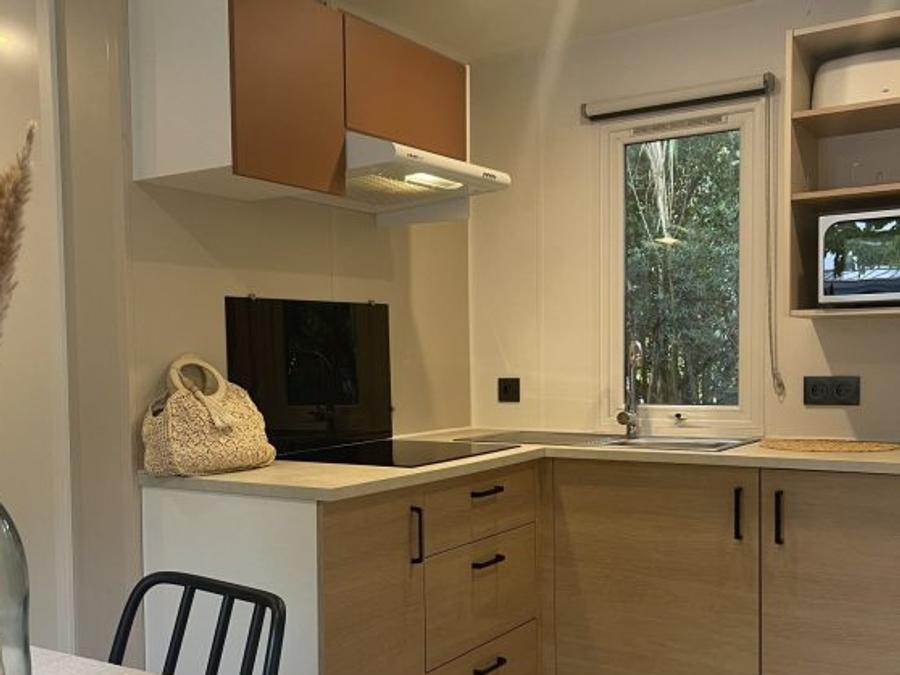 Mobilhome 6 personnes - Maïao 36 m² - 4 pièces - 3 chambres - Climatisation et TV 1