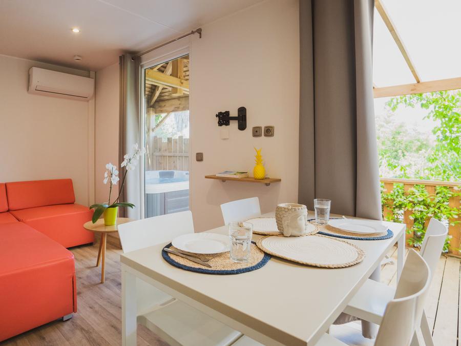 Mobilhome 4 personnes - Mobil-Home Moorea SPA & rooftop - 52m2 1