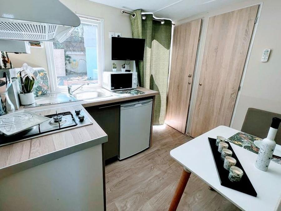 Mobilhome 3 personnes - FABREGAS MOBIL HOME 19M² 2CH. 3 PERS 2
