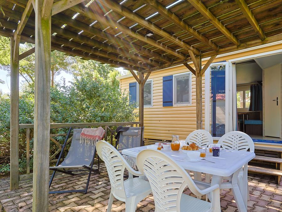 Mobilhome 4 personnes - COSY 4 CLIMATISE : 2 Chambres 1