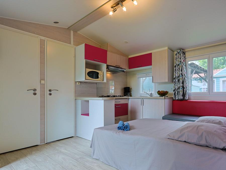 Mobilhome 6 personnes - COSY 4/6 CLIMATISE : 2 chambres 6
