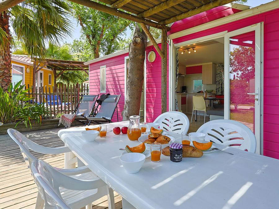 Mobilhome 6 personnes - COSY 4/6 CLIMATISE : 2 chambres 2