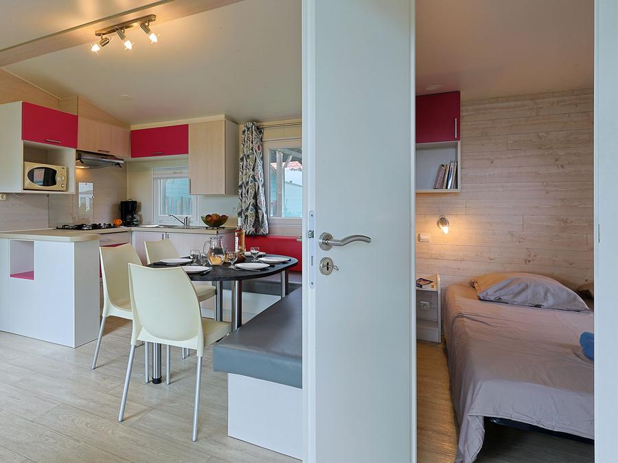 Mobilhome 6 personnes - COSY 4/6 CLIMATISE : 2 chambres 3