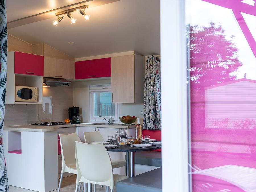 Mobilhome 6 personnes - COSY 4/6 CLIMATISE : 2 chambres 5