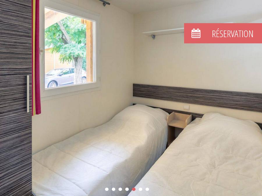 Mobilhome 8 personnes - Le Baou SPA - terrasse couverte 2