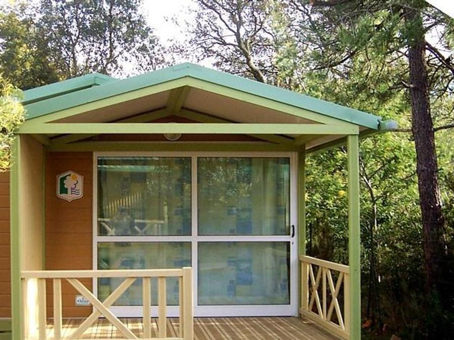 Chalet 2 personnes - la Favière - terrasse couverte 0