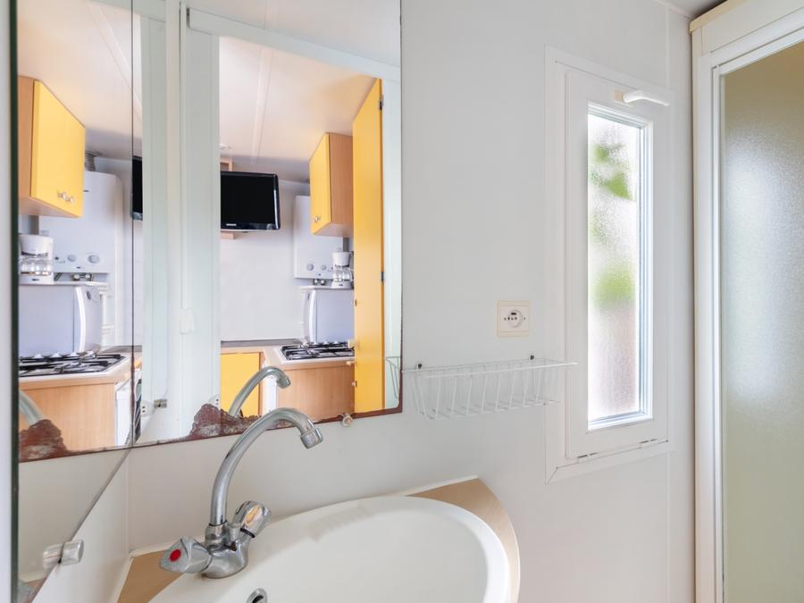 Mobilhome 3 personnes - TAMARIS - terrasse couverte 1